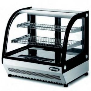 COUNTERTOP ROUND CASE SHOWCASE 700 MM FRIDGE TY110L