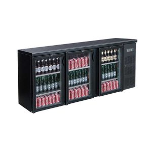 Thermaster Three Door Drink Bar Fridge/Cooler - BC3100G