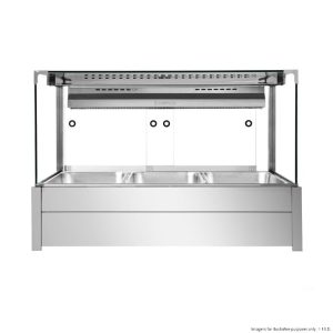 Bonvue Square Countertop Wet and Dry Bain Marie - BM11SC