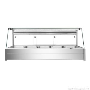 Bonvue Angled Countertop Wet and Dry Bain Marie BM17TC