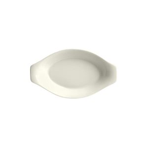 Duraceram Ivory Oval Au Gratin
