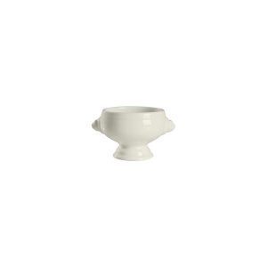 Duraceram Ivory Lionhead Soup Bowl