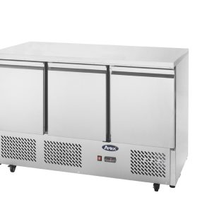 ATOSA 3 DOORS TABLE SALADETTE FRIDGE 1365 MM ESL3851