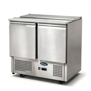 ATOSA 2 DOORS SLIDING LID SALADETTE FRIDGE SIZE 900 MM  ESL3800