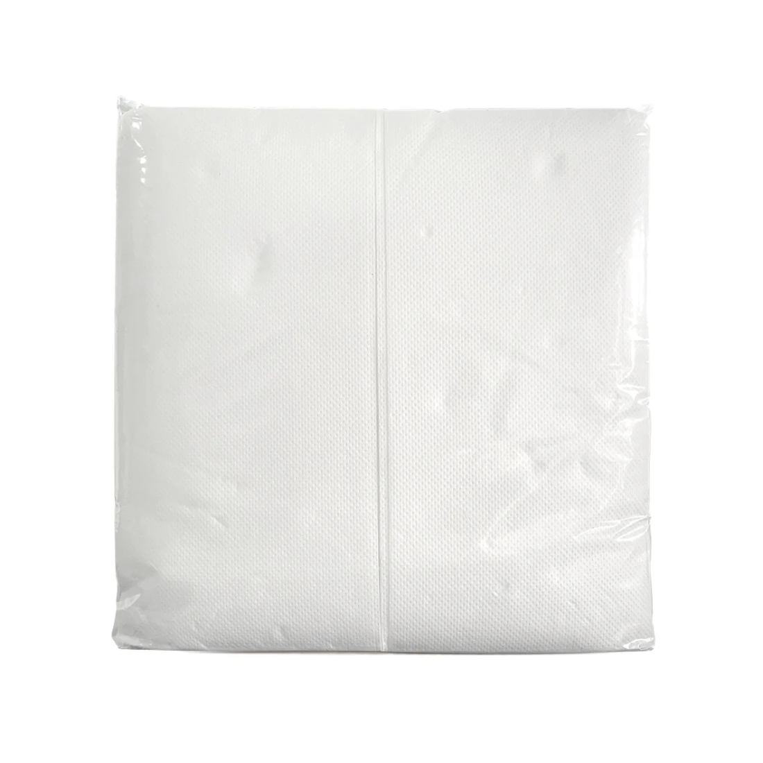 PakMax 2 ply 100 Sheets 1/8 Fold Quilted White Napkin - FQWN218-320-100