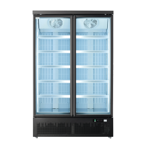 Thermaster Double Door Supermarket Fridge - LG-1000BGBM