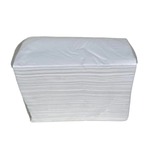 PakMax 2 ply 125 Sheets 1/8 Fold White Napkin - FWN218-400-125