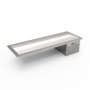 Thermaster 5×GN 1/1 Capacity Static Cold Bain Marie Trays - GN5-FA