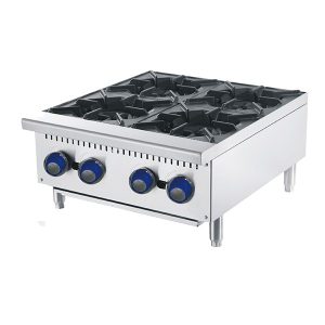COOKRITE 4 BURNER COOK TOPS W610 X D700 X H333 COOKRITE ATHP-24-4-NG