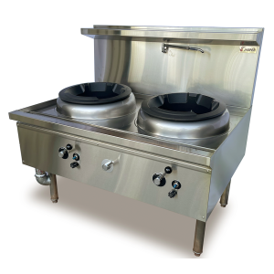 JASPER Double Wok Range(duckbill burner) NG
