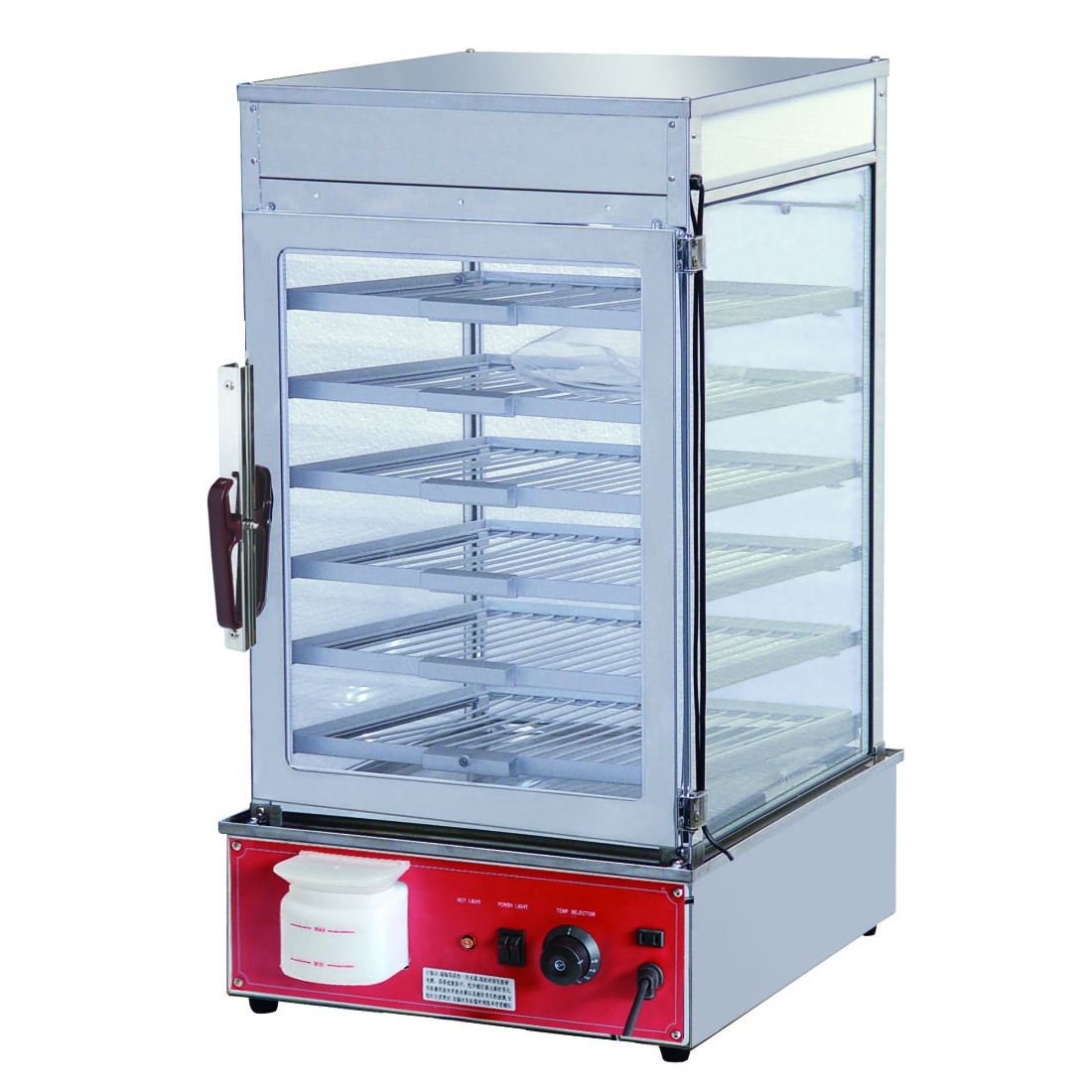 Heavy Duty Electric steamer display cabinet 1.2kw - MME-600H-S