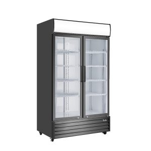 ATOSA DOUBLE GLASS DOOR MOUNTED FRIDGE P1000WB-A