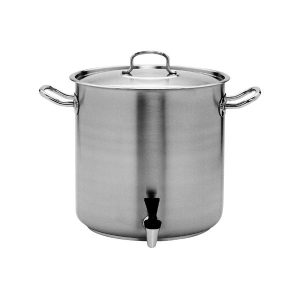 Pujadas INOX-PRO Stockpot with Cover and Tap