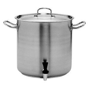 Pujadas INOX-PRO Stockpot with Cover and Tap