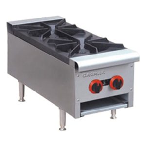 RB-2LPG(R) Heavy Duty Two LPG Gas Burners Hob