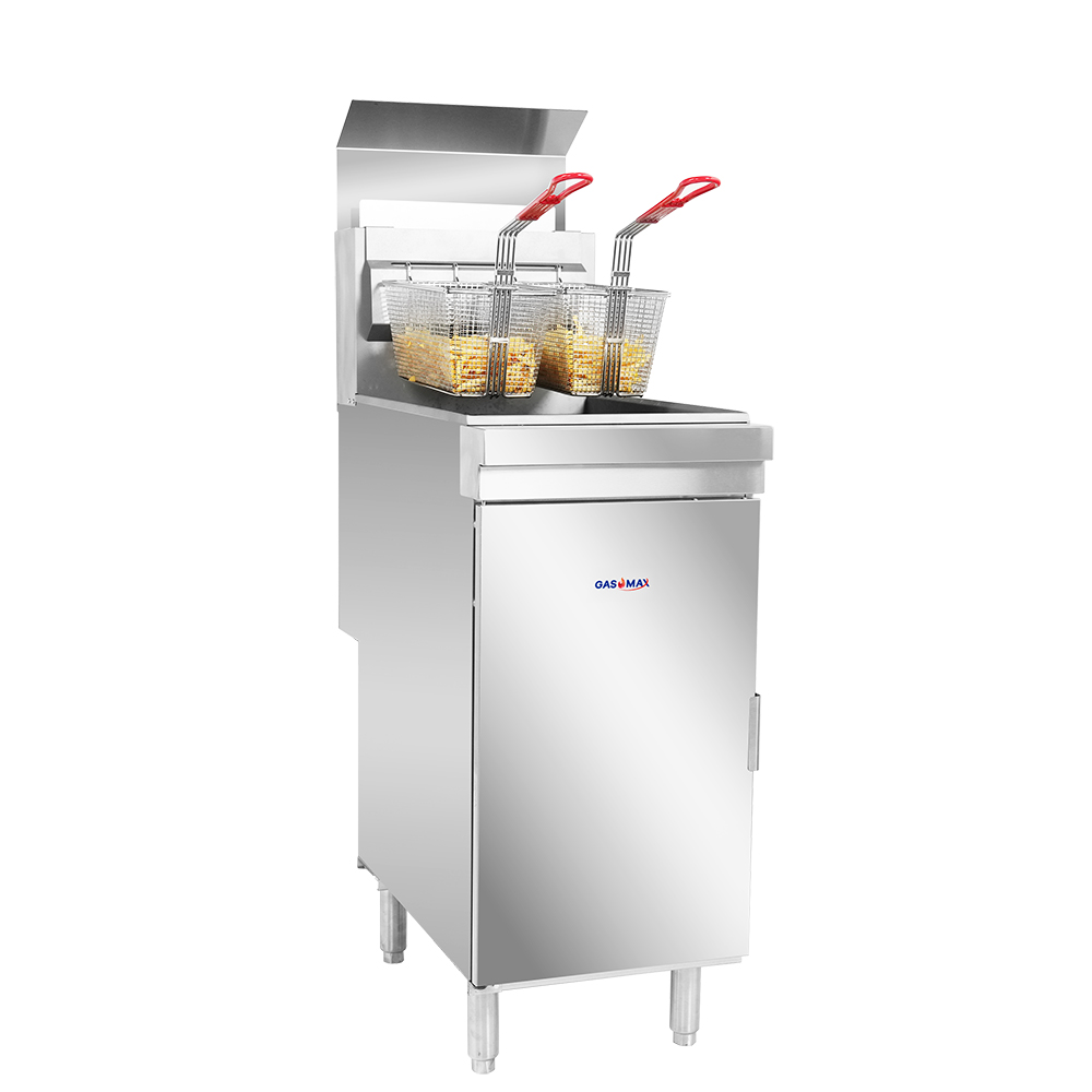 GasMax Superfast Natural Gas Tube Fryer - RC400E