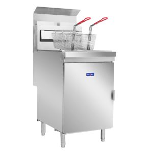 GasMax Superfast Natural Gas Tube Twin Vat Fryer - RC400TE