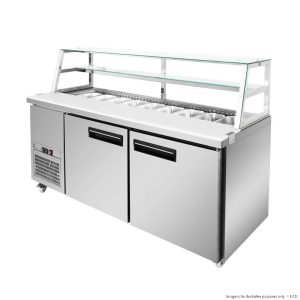 Thermaster two large door DELUXE Sandwich Bar - SCB/18
