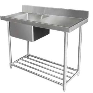 MIXRITE STAINLESS STEEL DISHWASHER SINGLE INLET SINK 1 WSS16120R