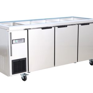 Thermaster 15x1/3 GN pan Ventilated Refrigerated Saladette - TL1800TN-15P