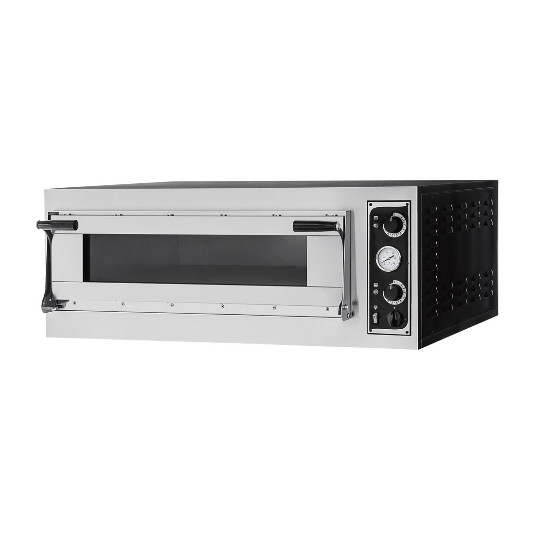 BakerMax Pizza Ovens Electric Single Deck 6 x 35cm - TP-2-1-SD