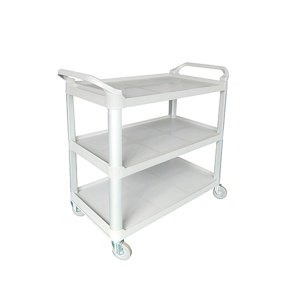 CaterRax Grey Utility Trolley - 3 Shelf