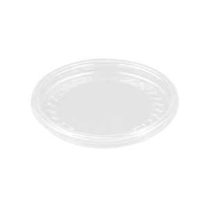 PakMax 117mm PET Deli Container Flat Lid - FL-117C-PET-LID