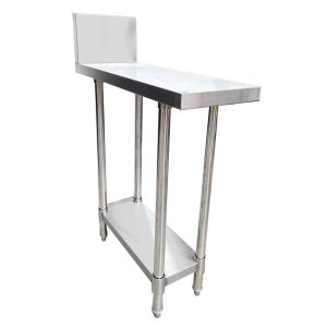 Stainless Steel Kitchen Infill Bench with Splashback