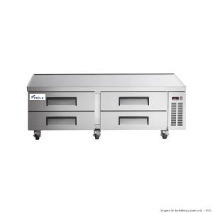 FED-X Chef Base Refrigeratied Drawer Bench 450L - XCB-72