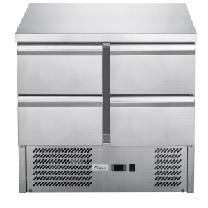 FED-X Four Drawer Compact Workbench Fridge - XGNS900-4D