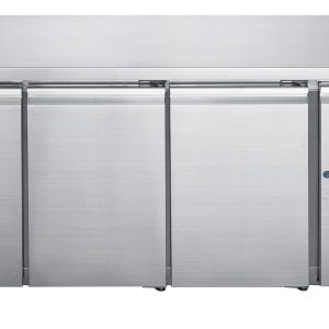 FED-X S/S Three Door Bench Freezer - XUB6F18S3V